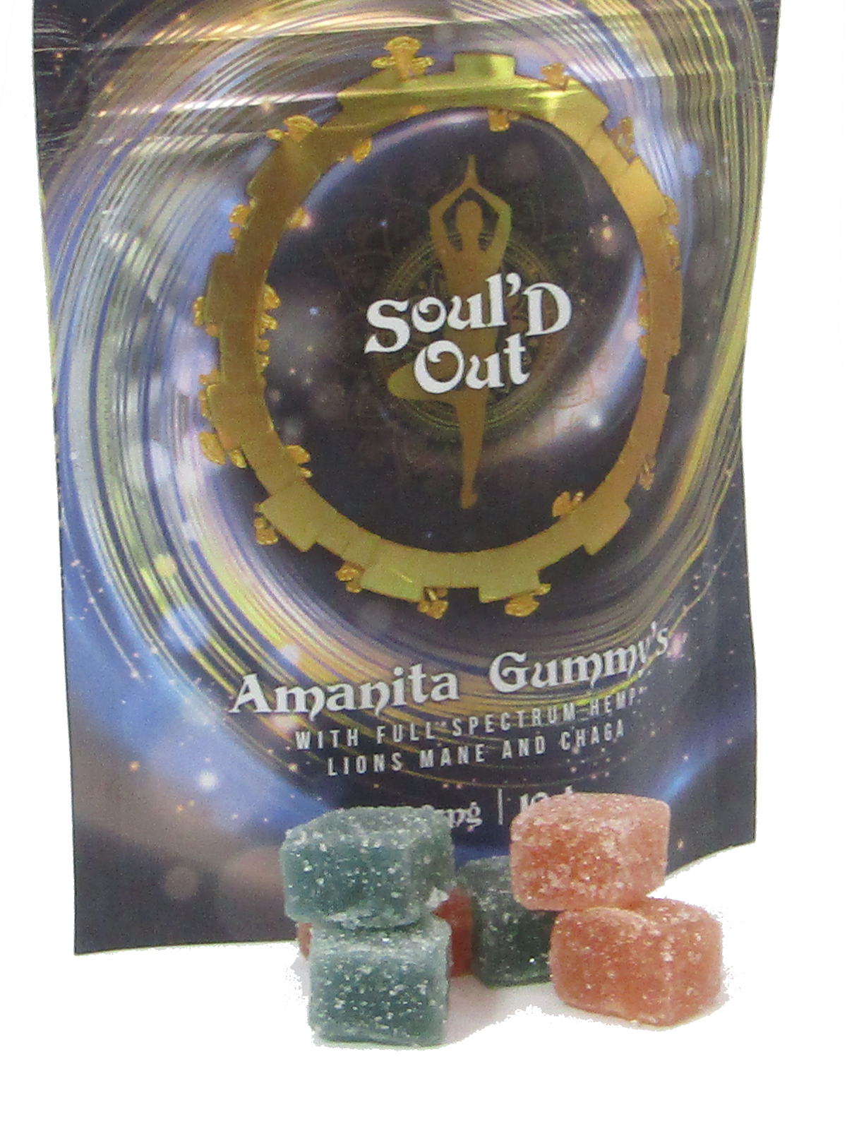 Original Blend - Amanita Supplement Gummy Enhanced with Natural Herbs Crafted to Reduce Anxiety.
